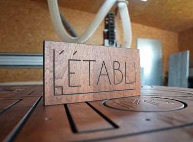 Gravure Numérique MDF stratifié (CNC)