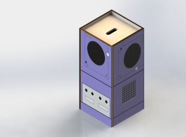 Tabouret Game Cube