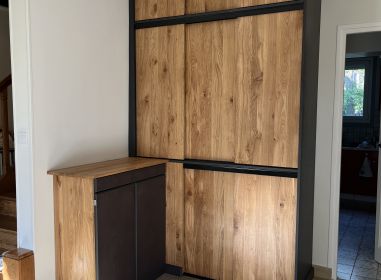 Armoire Chêne & Fibracolour
